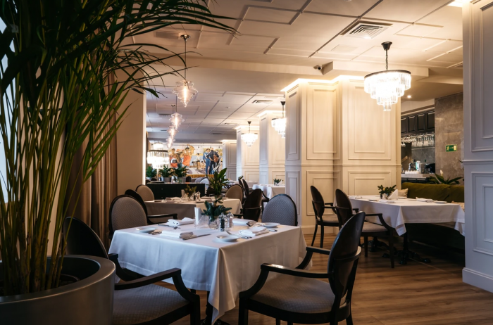 Sovyet mutfağı restoranı "Dubrovin"